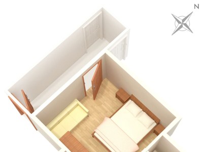 Apartment Studio flat with air-conditioning Podaca, Makarska AS-4734-c - Outdoor photo 12