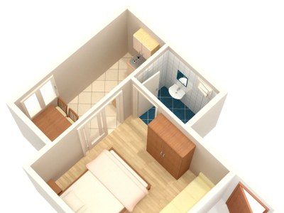 Apartment Studio flat with air-conditioning Podaca, Makarska AS-4734-c - Outdoor photo 13