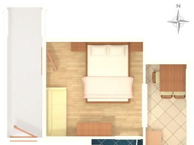 Apartment Studio flat with air-conditioning Podaca, Makarska AS-4734-c - Outdoor photo 14