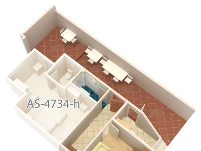 Apartment Studio flat Podaca, Makarska AS-4734-g - Outdoor photo 6