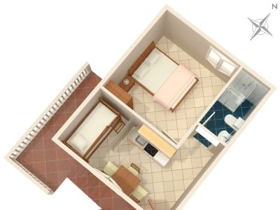 Apartment One bedroom apartment near beach Rukavac, Vis A-1154-a - Outdoor photo 20