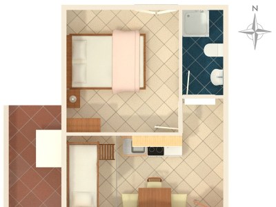 Apartment One bedroom apartment near beach Rukavac, Vis A-1154-a - Outdoor photo 22