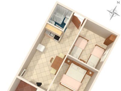 Apartment Two bedroom apartment near beach Rukavac, Vis A-1154-e - Outdoor photo 17