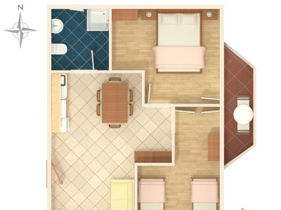 Apartment Two bedroom apartment with balcony and sea view Medulin A-2274-b - Outdoor photo 30