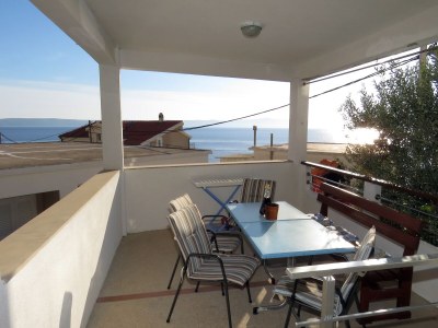 Apartment Three bedroom apartment with terrace and sea view Drašnice, Makarska A-5265-b in Drašnice - Apartment