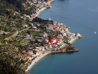 Apartment Three bedroom apartment with terrace and sea view Drašnice, Makarska A-5265-b - Outdoor photo 2