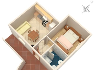 Apartment One bedroom apartment with terrace Medulin A-2274-d - Outdoor photo 26