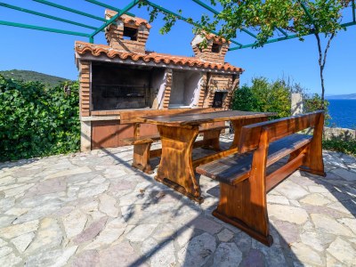 Apartment One bedroom apartment with terrace and sea view Duga Luka (Prtlog), Labin A-2335-c - Outdoor photo 4