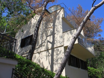 Apartment One bedroom apartment with terrace and sea view Brseč, Opatija A-2359-a - Outdoor photo 4