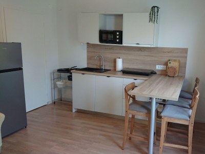 Apartment One bedroom apartment with terrace and sea view Brseč, Opatija A-2359-a - Outdoor photo 13