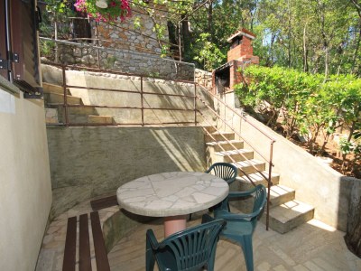 Apartment One bedroom apartment with terrace and sea view Brseč, Opatija A-2359-a - Outdoor photo 25