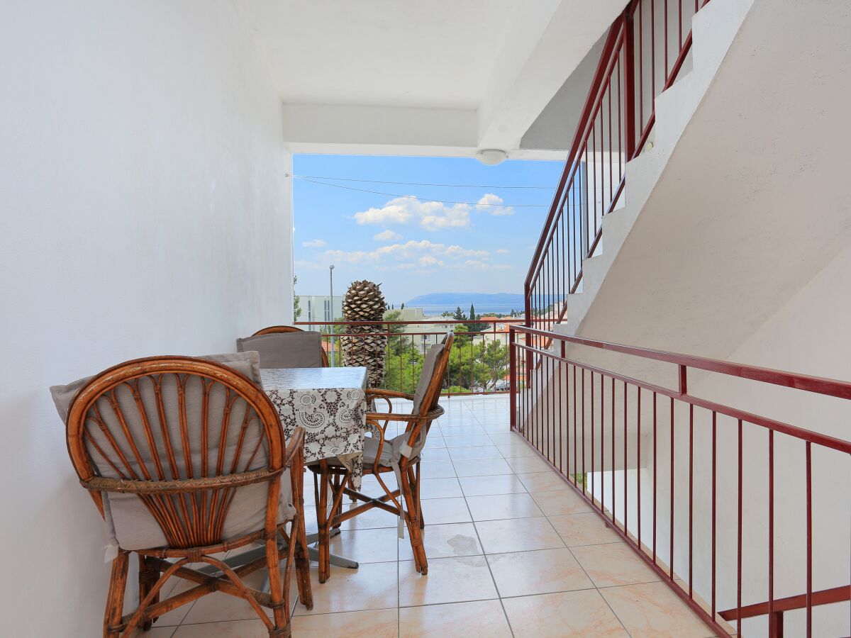 Apartment Studio flat with terrace and sea view Tučepi, Makarska AS-2676-b