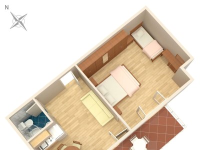 Apartment One bedroom apartment near beach Duće, Omiš A-2731-a - Outdoor photo 8