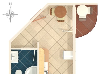 Apartment One bedroom apartment with terrace Njivice, Krk A-5458-d - Outdoor photo 23