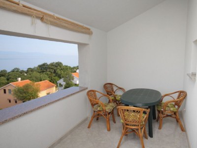 Apartment One bedroom apartment with terrace and sea view Njivice, Krk A-5458-e in Njivice - Apartment
