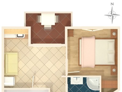 Apartment One bedroom apartment with terrace and sea view Njivice, Krk A-5458-f - Outdoor photo 27