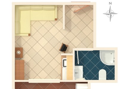 Apartment Studio flat with terrace and sea view Njivice, Krk AS-5458-a - Outdoor photo 25