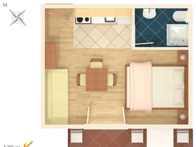 Apartment Studio flat with balcony and sea view Bibinje, Zadar AS-5786-b - Outdoor photo 21