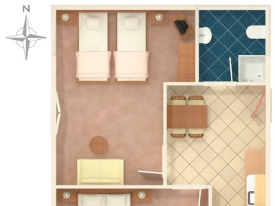 Apartment Two bedroom apartment with terrace and sea view Vrsi - Mulo, Zadar A-5796-a - Outdoor photo 13