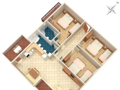 Apartment Three bedroom apartment with terrace and sea view Mali Rat, Omiš A-7482-b - Outdoor photo 39