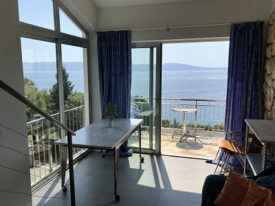 Holiday apartment LOFT  3 on 2 floors in Novi Vinodolski - Holiday apartment