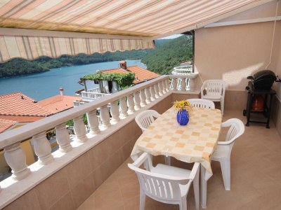 Apartment Two bedroom apartment with terrace and sea view Duga Luka (Prtlog), Labin A-5528-b - Outdoor photo 19