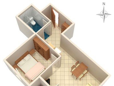 Apartment One bedroom apartment with terrace Mandre, Pag A-6405-e - Outdoor photo 21