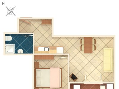 Apartment One bedroom apartment with terrace Mandre, Pag A-6405-e - Outdoor photo 23