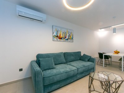 Apartment One bedroom apartment near beach Brela, Makarska A-6007-e - Outdoor photo 9