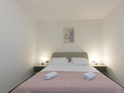 Apartment One bedroom apartment near beach Brela, Makarska A-6007-e - Outdoor photo 11