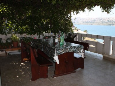 Apartment Two bedroom apartment with terrace and sea view Zubovići, Pag A-6394-c - Outdoor photo 5