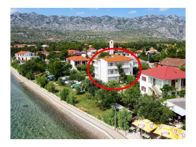 Apartment One bedroom apartment near beach Seline, Paklenica A-6440-a in Starigrad Paklenica - Apartment