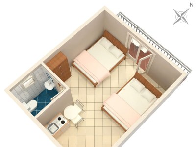 Apartment Studio flat with balcony Podaca, Makarska AS-6745-c - Outdoor photo 25