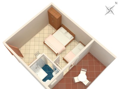 Apartment Studio flat with terrace and sea view Podaca, Makarska AS-6745-d - Outdoor photo 23