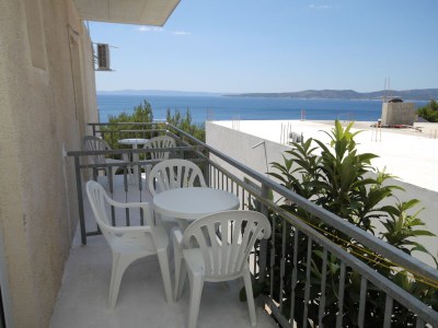 Apartment Studio flat with balcony and sea view Brela, Makarska AS-6895-a - Outdoor photo 18