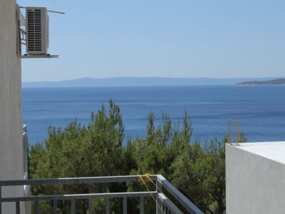 Apartment Studio flat with balcony and sea view Brela, Makarska AS-6895-a - Outdoor photo 19