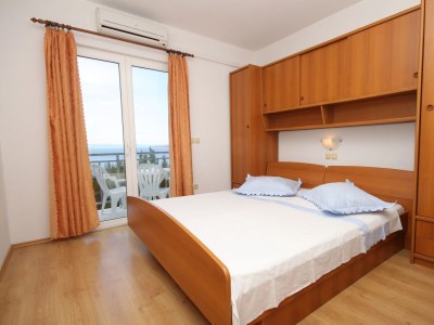 Apartment Studio flat with balcony and sea view Brela, Makarska AS-6895-b - Outdoor photo 15
