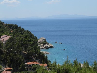 Apartment Studio flat with balcony and sea view Brela, Makarska AS-6895-b - Outdoor photo 17