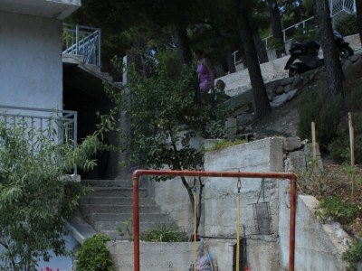 Apartment Studio flat with balcony and sea view Brela, Makarska AS-6895-c - Outdoor photo 10