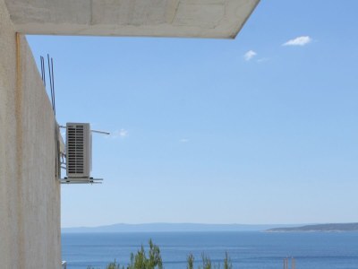 Holiday room with balcony and sea view Brela, Makarska S-6895-a - Outdoor photo 17