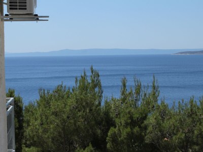 Holiday room with balcony and sea view Brela, Makarska S-6895-a - Outdoor photo 18