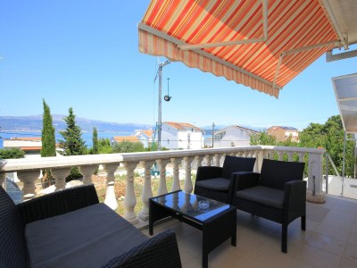 Apartment One bedroom apartment with terrace and sea view Slatine, Čiovo A-16131-b - Outdoor photo 22