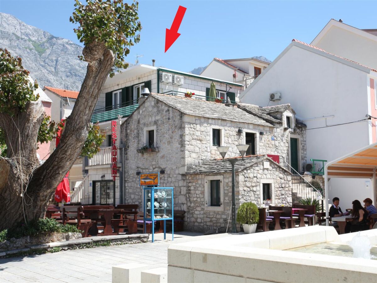 Apartment Two bedroom apartment with terrace and sea view Baška Voda, Makarska A-12421-a - Outdoor photo 3