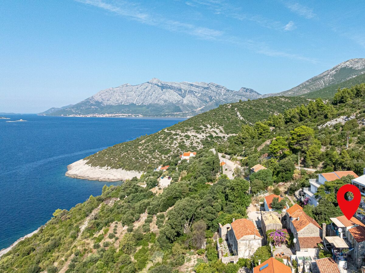 Holiday house Two bedroom house with balcony and sea view Borje, Pelješac K-12506 - Outdoor photo 2