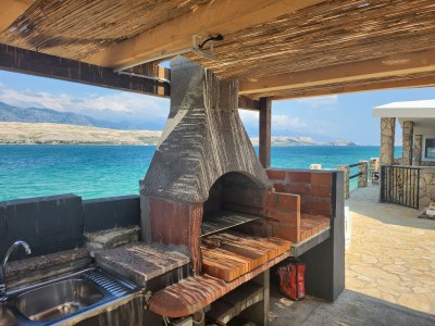 Holiday house One bedroom house near beach Cove Prnjica, Pag K-12620 - Outdoor photo 6