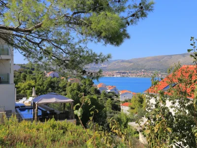 Apartment Two bedroom apartment with terrace and sea view Mastrinka, Čiovo A-11717-b - Outdoor photo 24