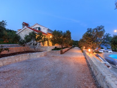 Villa Four-bedroom house near beach Cove Široka, Čiovo K-11749 - Outdoor photo 5