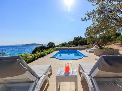 Villa Four-bedroom house near beach Cove Široka, Čiovo K-11749 - Outdoor photo 8