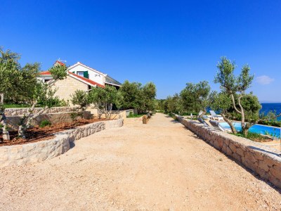 Villa Four-bedroom house near beach Cove Široka, Čiovo K-11749 - Outdoor photo 21