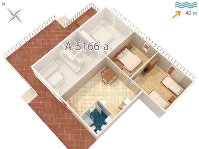 Apartment Two bedroom apartment near beach Rogač, Šolta A-5166-b - Outdoor photo 20